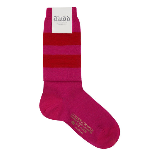 The Jack socks in Magenta