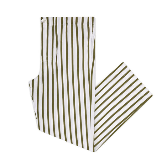 WM Brown Cocktail Stripe Tailored Pyjamas